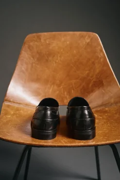 OOTO Mocasín piel Negro Hot