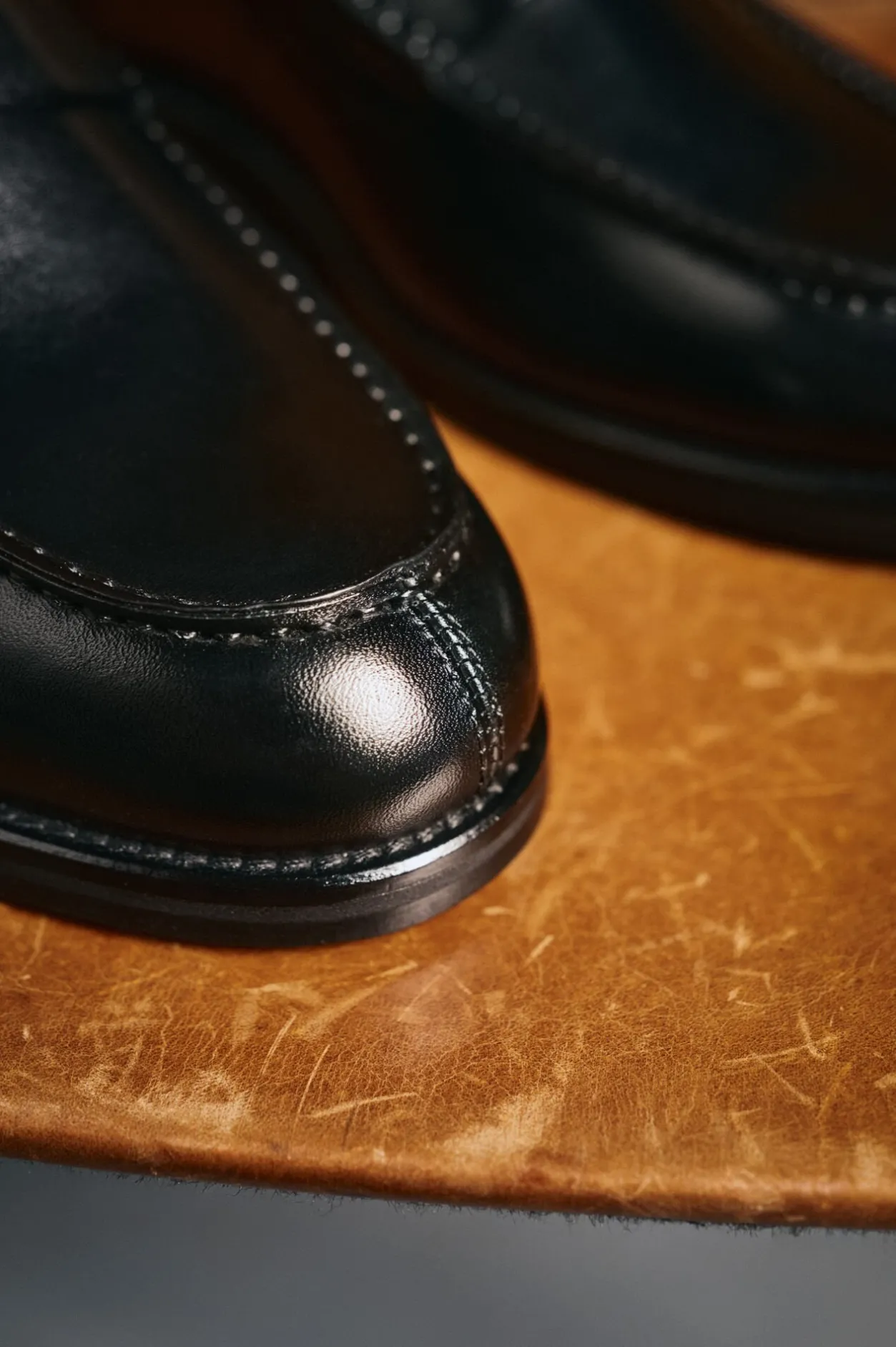 OOTO Mocasín piel Negro Hot