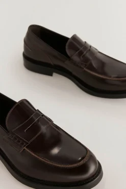 Pedro del Hierro Mocasín vestir piel Marr&oacute;n Best