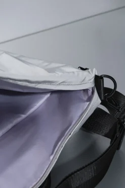 Dash and Stars Mochila multiposición nylon efecto metalizado gris Hot