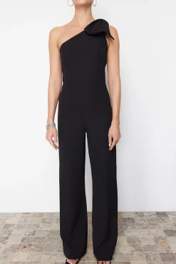 Trendyol Mono de una sola manga negro Best