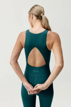 Born Living Yoga Mono deportivo largo Corpo verde Clearance