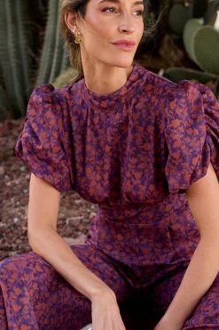 Polín Et Moi Mono estampado cobre Mireya Multicolor Sale