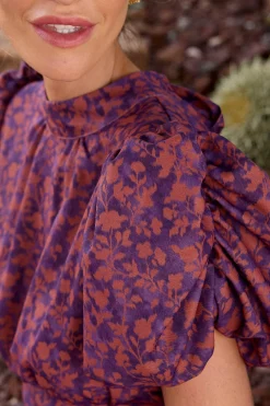 Polín Et Moi Mono estampado cobre Mireya Multicolor Sale