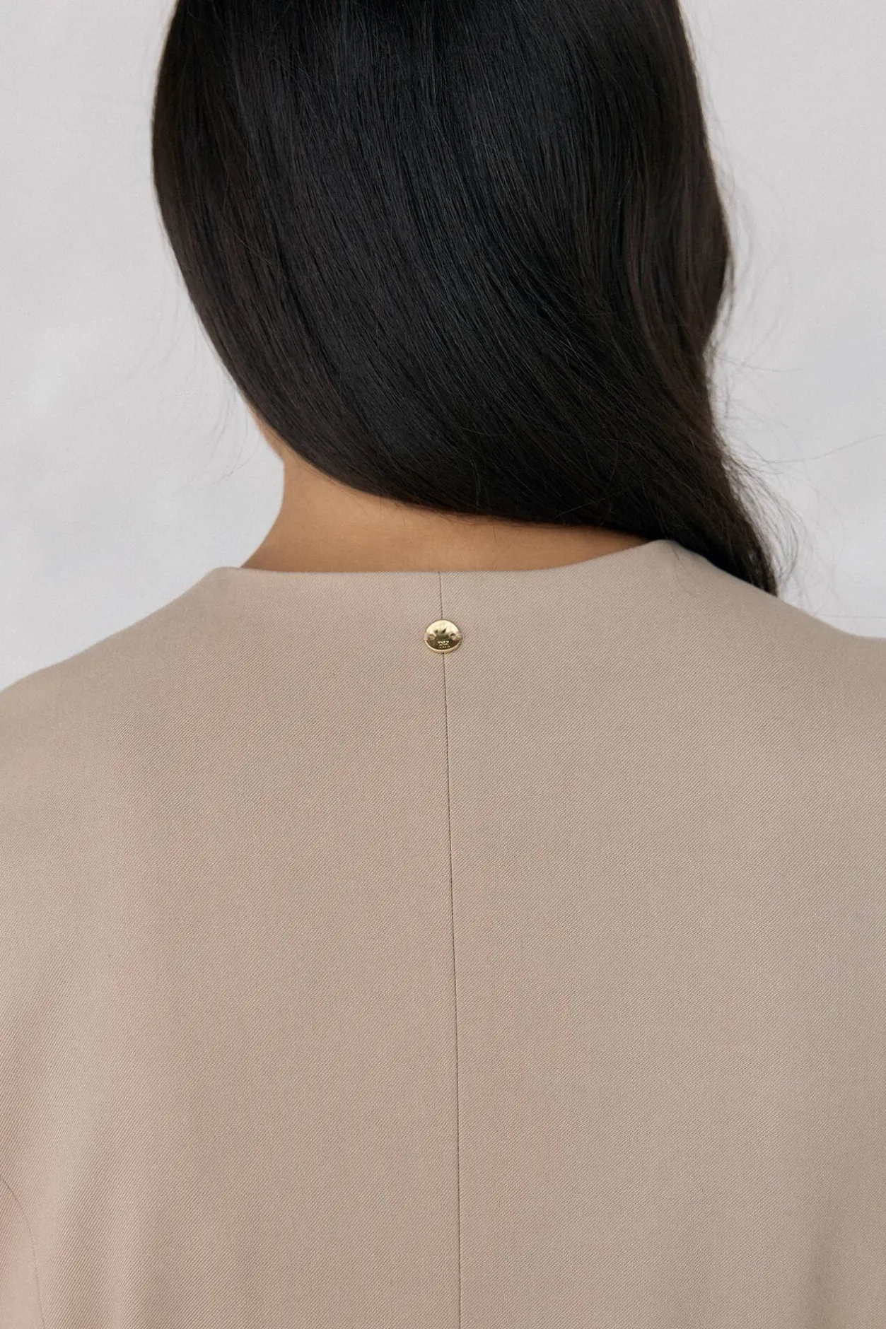 Pedro del Hierro Mono sastrero cinturón Beige Hot