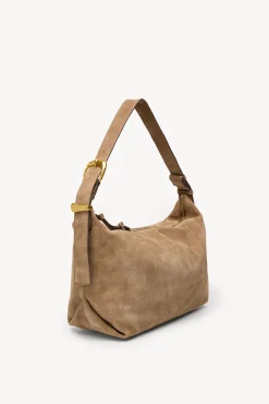 Hoss Intropia Natalia. Bolso de serraje Marron oscuro Discount