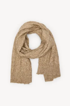 Hoss Intropia Nia. Bufanda de punto Kaki Sale