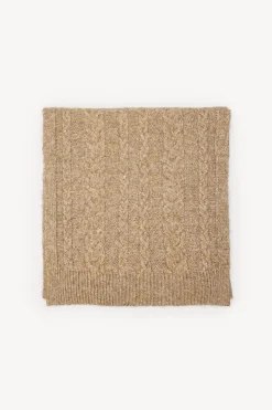 Hoss Intropia Nia. Bufanda de punto Kaki Sale