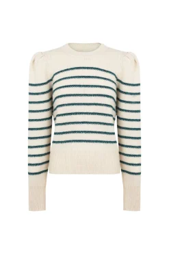 Hoss Intropia Ninnette. Jersey a rayas Estampado blanco Online