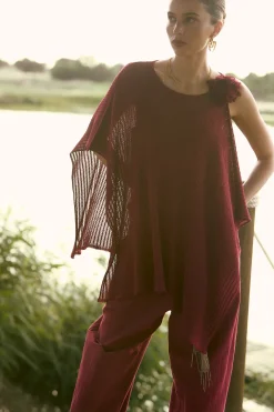 Hoss Intropia Noemí. Capa de tricot Vino Discount