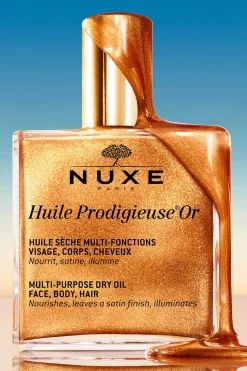 Nuxe COFRE REGALO GLOW INFINITO - HUILE PROD OR + REVE THE MIEL LABIAL + HUILE CLASSIC Amarillo Online