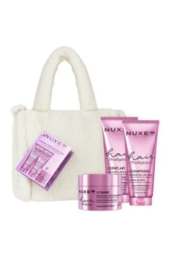 Nuxe COFRE REGALO HAIR - CHAMPÚ + ACONDICIONADOR + MASCARILLA Morado New