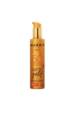 Nuxe SUN ACEITE BRONCEADOR GOLD ROSTRO Y CUERPO SPF 50 150ML Arena Discount