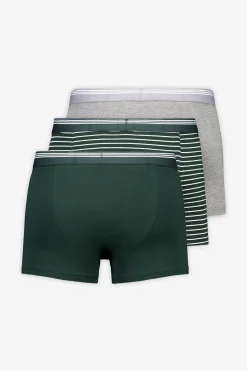 Cortefiel Pack 3 boxer punto Verde oscuro Clearance