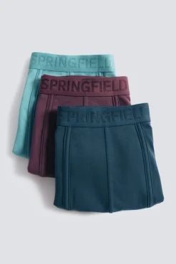 Springfield Pack 3 boxers verde Sale