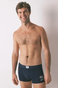 Women'secret Pack 2 boxers rayas azul estampado Online