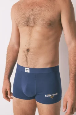 Women'secret Pack 2 boxers Superman gris Best