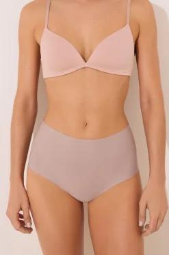 Women'secret Pack 2 bragas altas microfibra blanco New