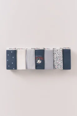 Women'secret Pack 7 bragas anchas Mickey multicolor estampado Hot