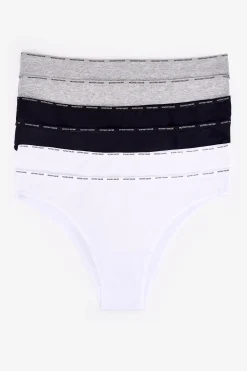 Women'secret Pack 6 bragas brasileñas de algodón estampado Discount