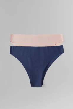 Dash and Stars Pack 2 bragas brasileñas laser cut azul Sale