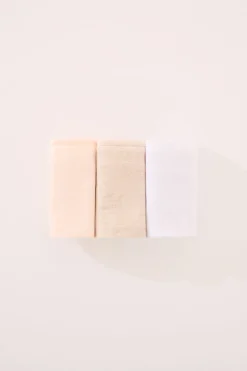 Women'secret Pack 3 bragas culotte algodón orgánico blanco Hot