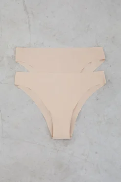 Dash and Stars Pack 2 brgas brasileñas laser cut nude