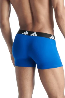 Adidas Pack 3 bóxers algodón Active Flex azul Discount