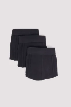 Springfield Pack 3 bóxers básicos negro Outlet