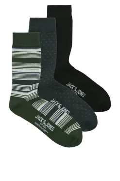 Jack & Jones Pack 3 calcetines multicolor Outlet