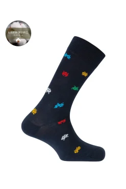 Punto Blanco Pack 3 calcetines comecocos azul Best