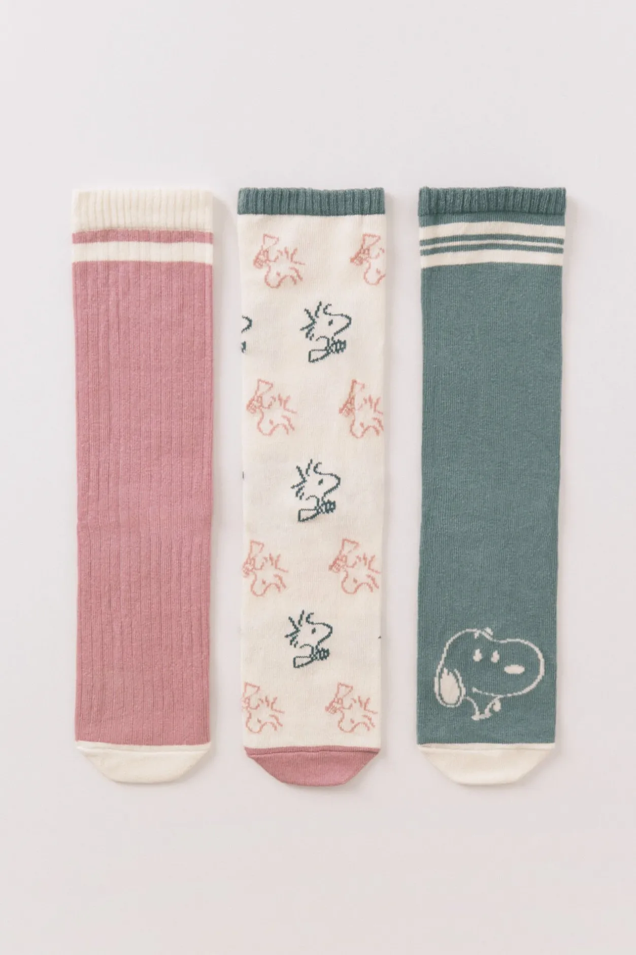 Women'secret Pack 3 calcetines largos Snoopy estampado Sale