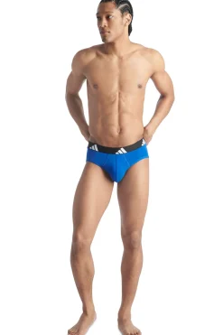 Adidas Pack 3 calzoncillos algodón Active Flex azul Hot