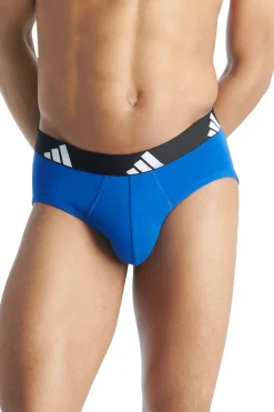 Adidas Pack 3 calzoncillos algodón Active Flex azul Hot