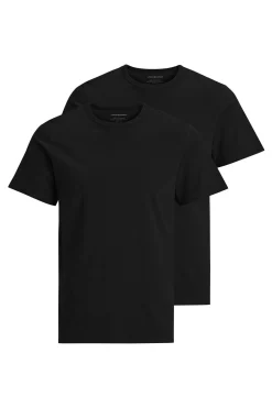 Jack & Jones Pack 2 camisetas regular fit negro Outlet