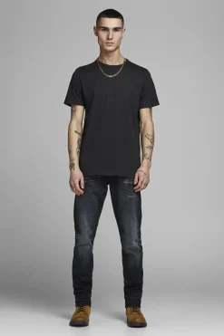 Jack & Jones Pack 2 camisetas regular fit negro Outlet