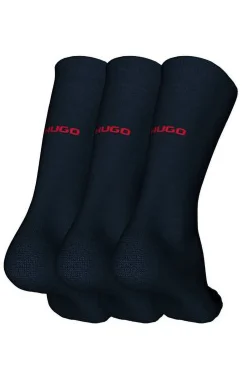 HUGO Pack 3 pares de calcetines Azul marino New