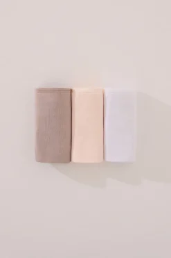 Women'secret Pack 3 tangas microfibra blanco Hot