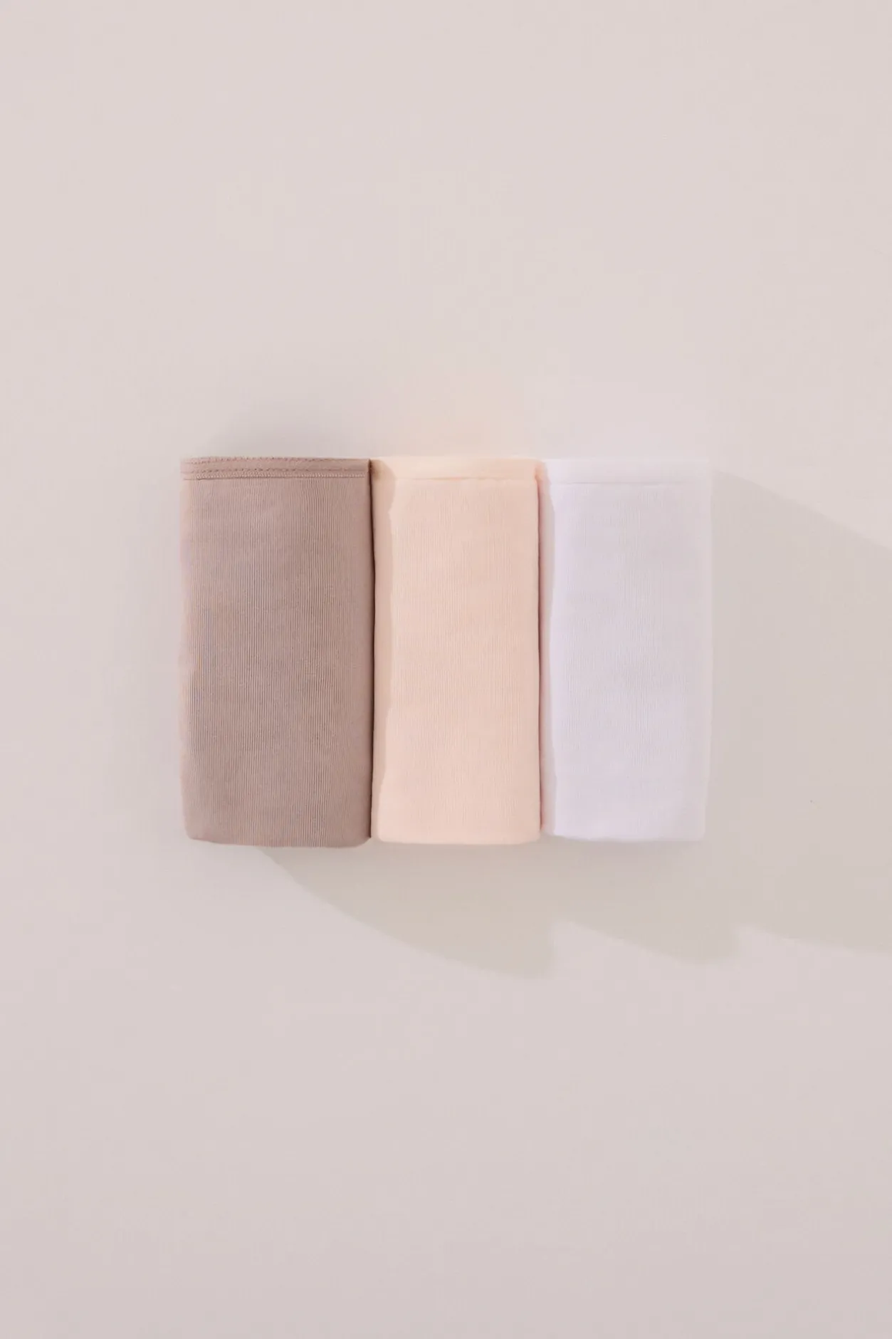 Women'secret Pack 3 tangas microfibra blanco Hot