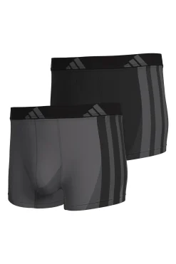 Adidas Pack de 2 bóxers Active Seamless Micro Stretch gris Clearance