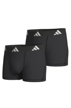 Adidas Pack de 2 bóxers de algodón Active Flex negro Discount