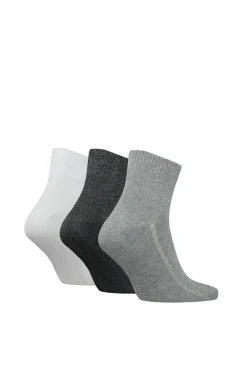 Levi's Pack de 3 calcetines de caña corta de Levi’s® Gris Sale