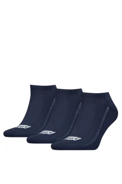 Levi's Pack de 3 calcetines tobilleros de Levi’s® Azul marino Sale