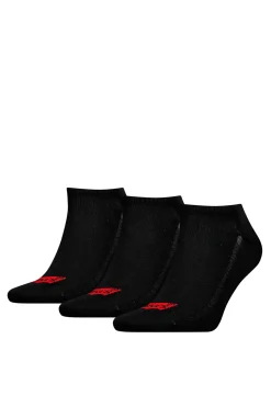 Levi's Pack de 3 calcetines tobilleros de Levi’s® Negro Sale