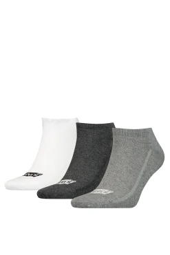 Levi's Pack de 3 calcetines tobilleros de Levi’s® Gris Outlet
