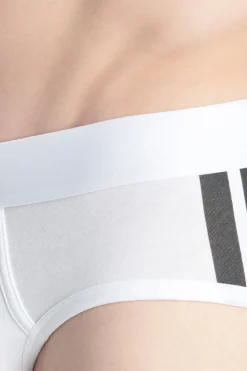 Adidas Pack de 2 calzoncillos elásticos Active Flex Cotton 3 Stripes blanco Clearance