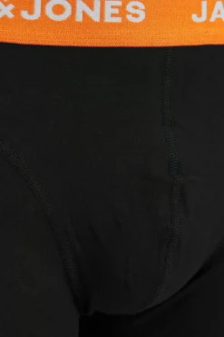 Jack & Jones Pack x5 bóxers lisos negro