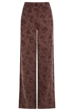 Hoss Intropia Palma. Pantalones jacquard Marron