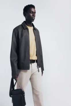 Springfield Pantalón 5 bolsillos color slim fit nude Sale