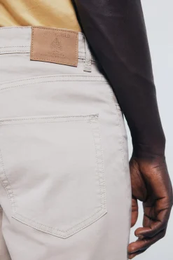 Springfield Pantalón 5 bolsillos color slim fit nude Sale